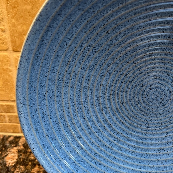 Denby Studio Blue Large Ridged Bowl - Picture 2 of 6